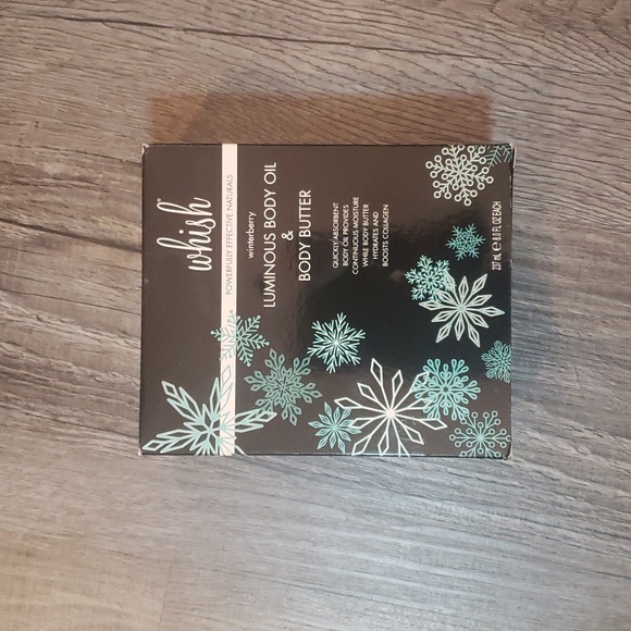 Whish Luminous Body Oil & Body Butter Bundle in Winterberry